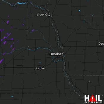 Hail Map Gibbon, NE 09-16-2022