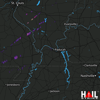 Hail Map Posen, IL 02-07-2019