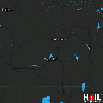 Hail Map POCATELLO 06-06-2023