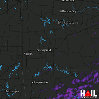 Hail Map Rogersville, MO 05-22-2022