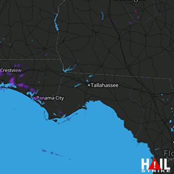 Hail Map Crestview, FL 11-30-2022