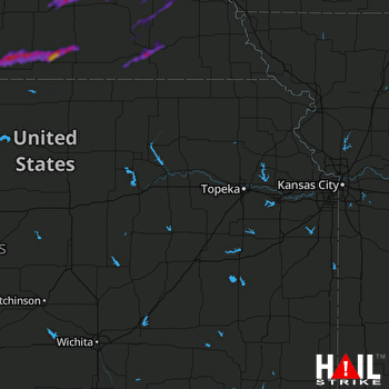 Hail Map Lincoln, NE 06-15-2022