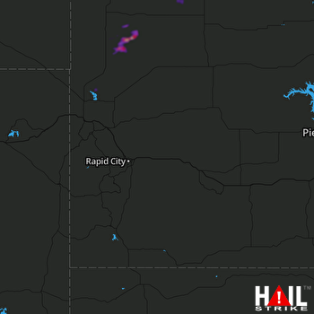 Hail Map RAPID CITY 05-24-2022
