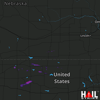 Hail Map Plainville, KS 09-21-2022