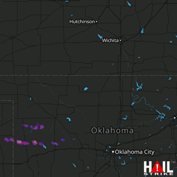 Hail Map Cheyenne, OK 04-04-2017