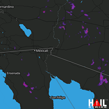 Hail Map YUMA 06-27-2022